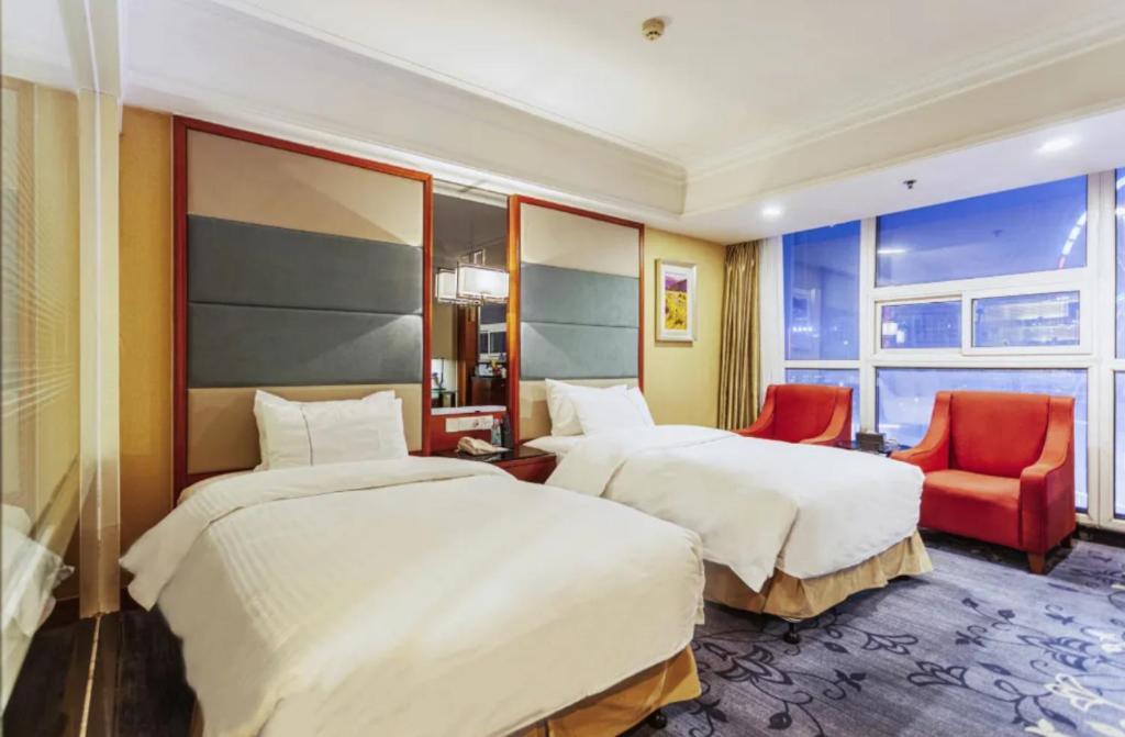 Linyi Blue Horizon Intenational Hotel Экстерьер фото