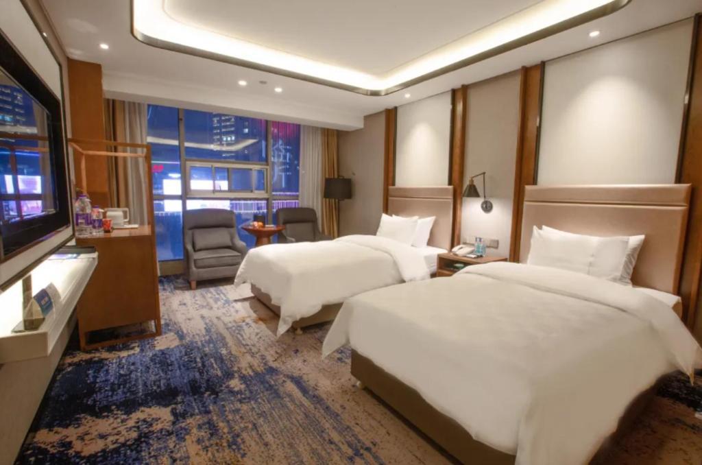 Linyi Blue Horizon Intenational Hotel Экстерьер фото
